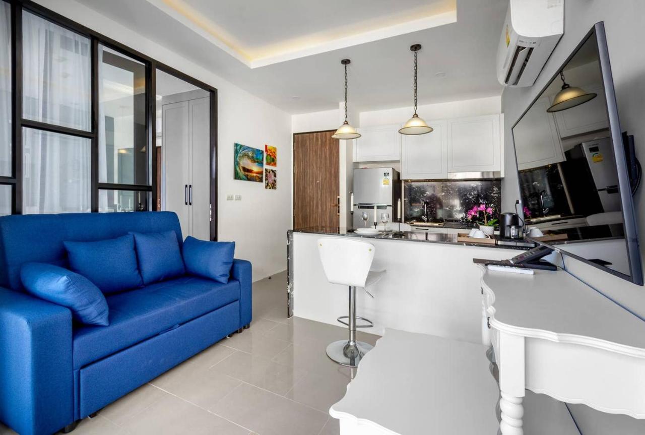 Palmyrah Surin, Modern 1Br With Terrace, 150 Meters To Surin Beach Eksteriør bilde